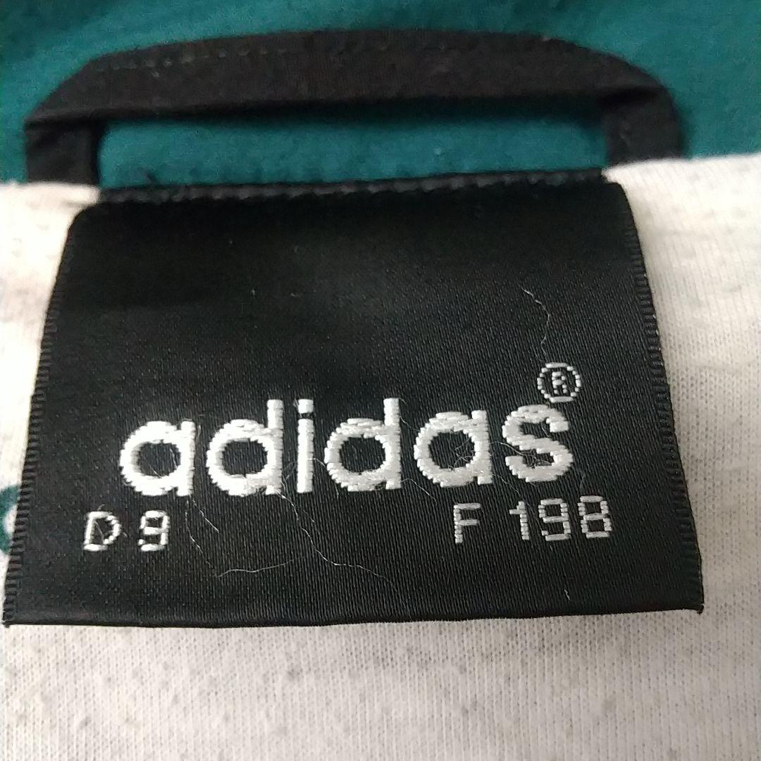 希少サイズ・デザイン☆90s アディダス 刺繍ロゴ トラックジャケット 3L