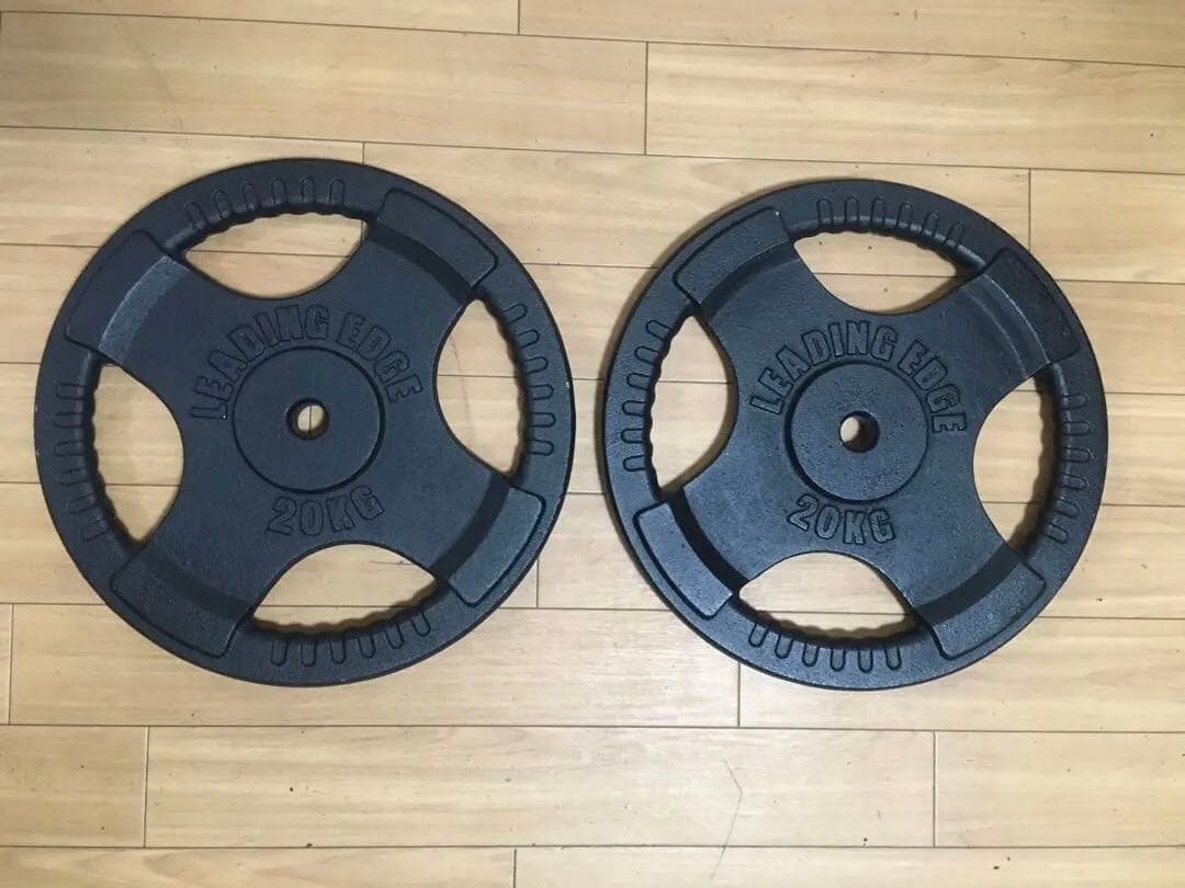 まあ　リーディングエッジ プレート20Kg×２枚穴径29ｍｍ