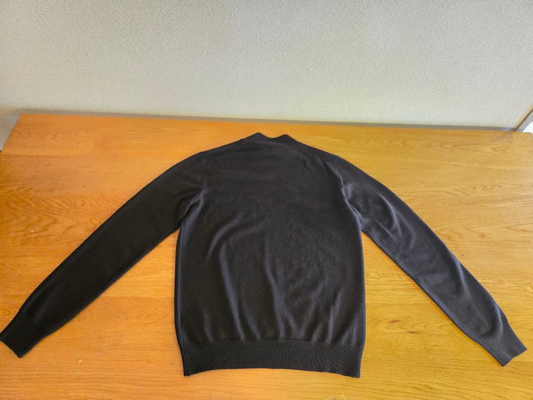 GRAN SASSO 12ゲージ モックネック セーター ダークブラウン 46