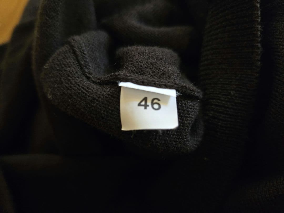 GRAN SASSO 12ゲージ モックネック セーター ダークブラウン 46