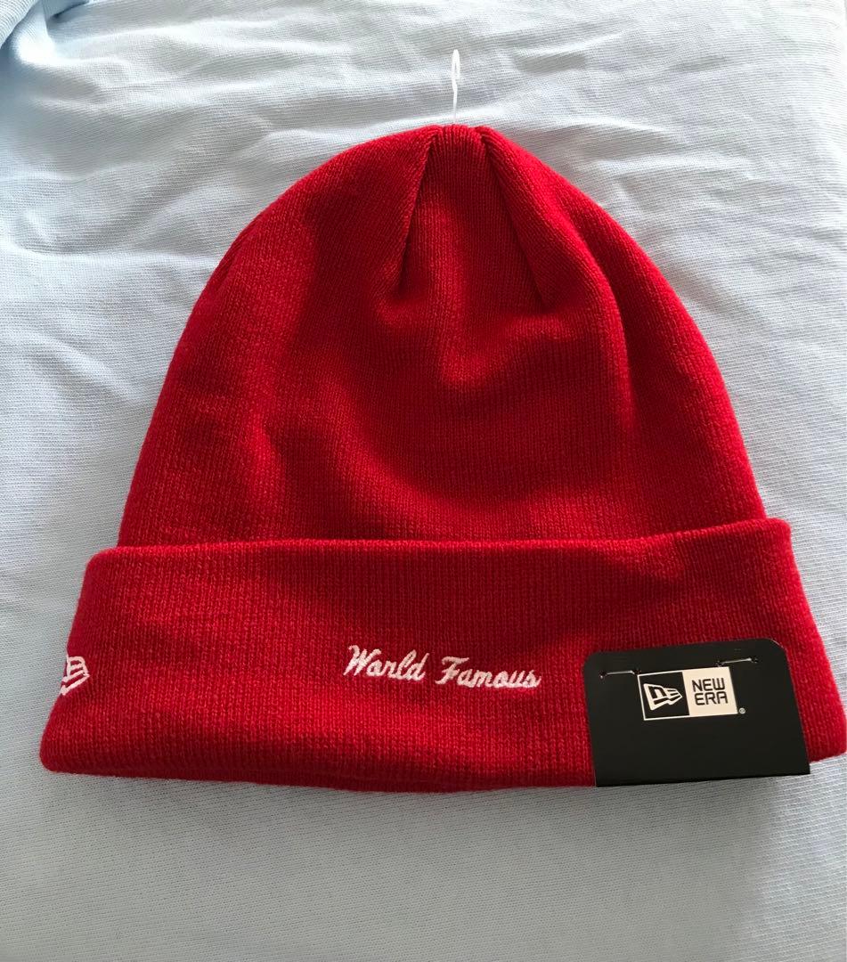 Supreme シュプリーム ボックスロゴ ビーニー ニット帽 レッド 赤