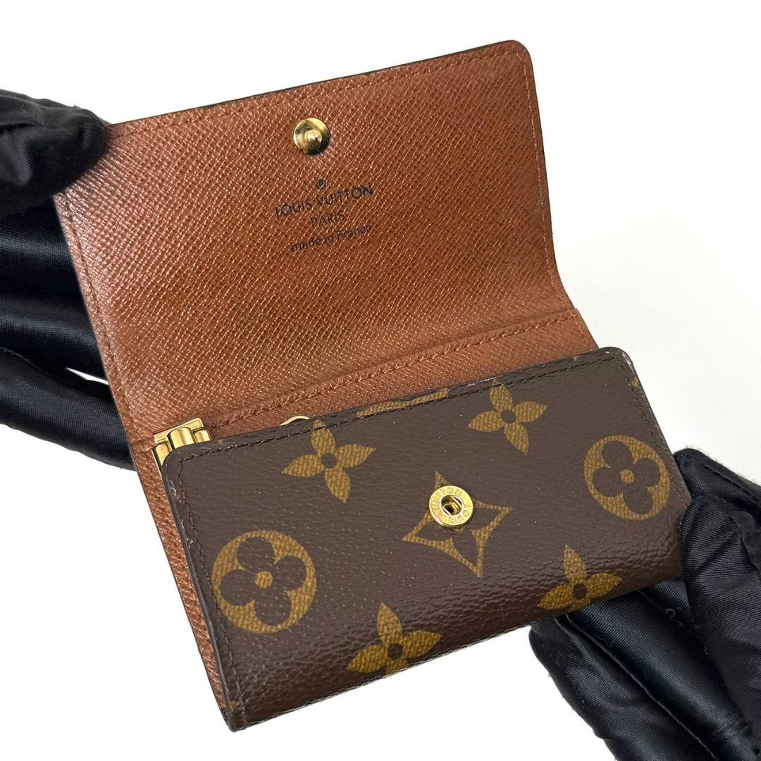 極美品 ルイヴィトン モノグラム ミュルティクレ6 キーケース 鍵 key 6連