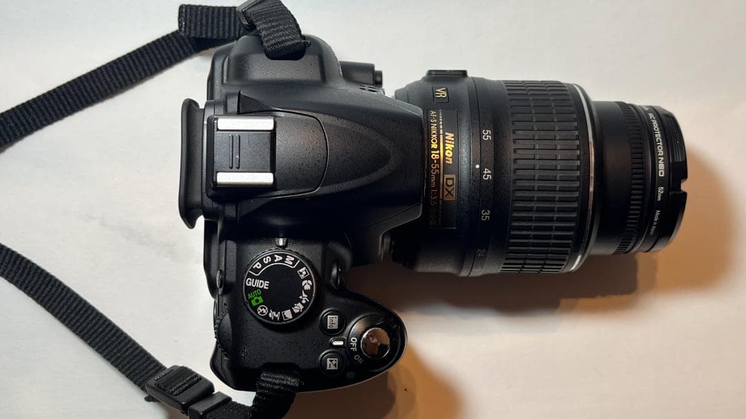 Nikon 一眼レフカメラ純正レンズ3本（標準/望遠/単焦点35mm F1.8）