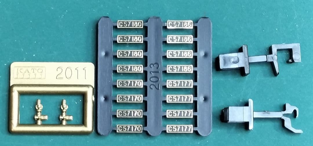 KATO C57 180 (ナンバープレート未使用) - メルカリ