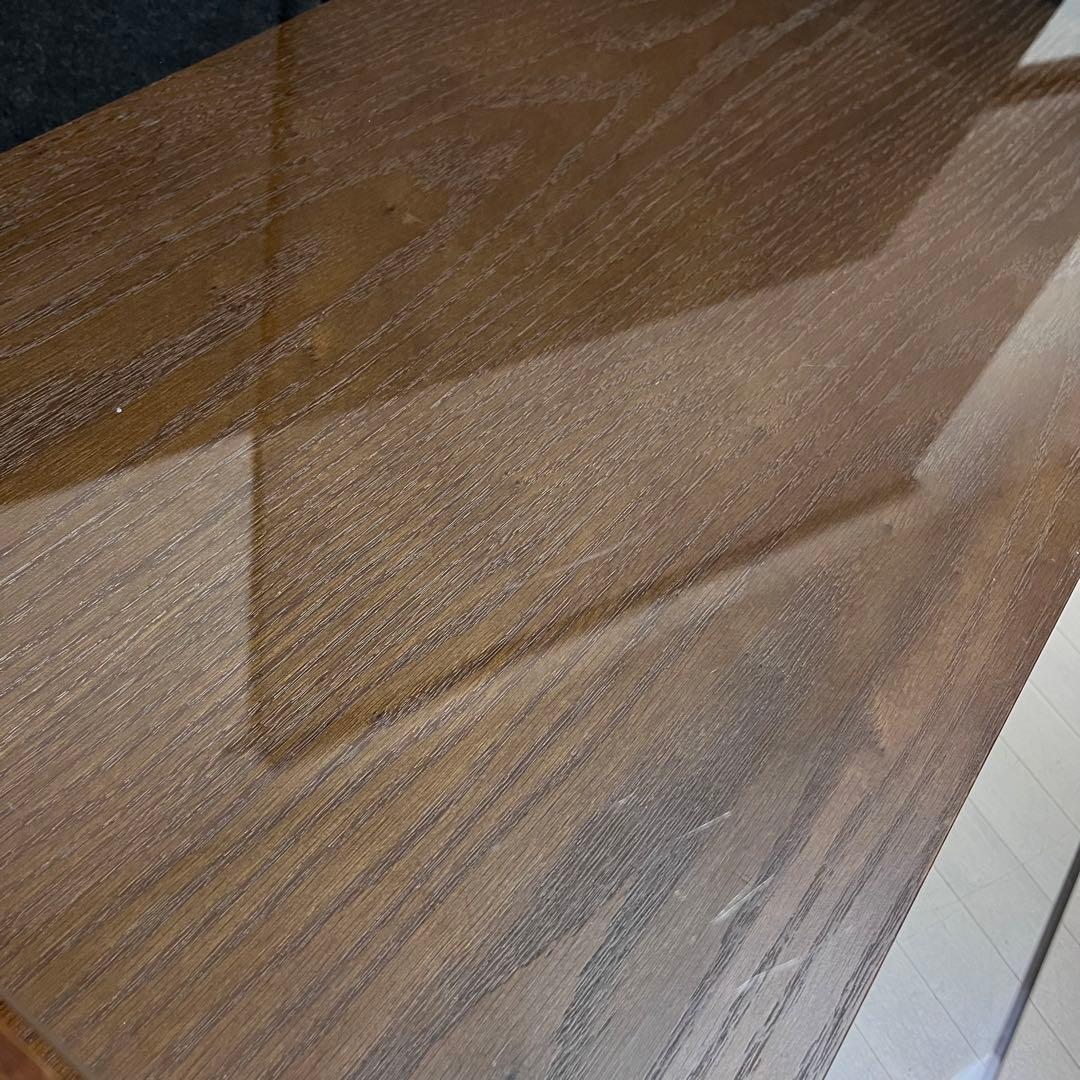 天然木 オーク材 Gigi ジジ ガラステーブル センターテーブル アンティーク