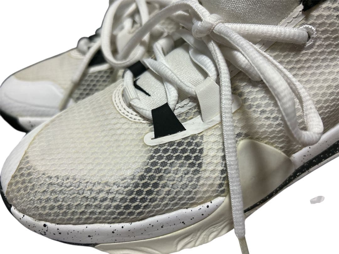 P　NIKE zoom freak 1 白x黒　23cm