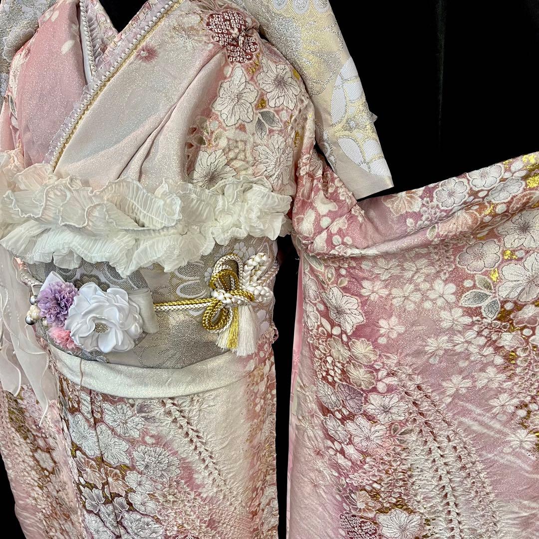 振袖フルセット■辻が花■花絞り■関芳新品オーダー■正絹■成人式振り袖