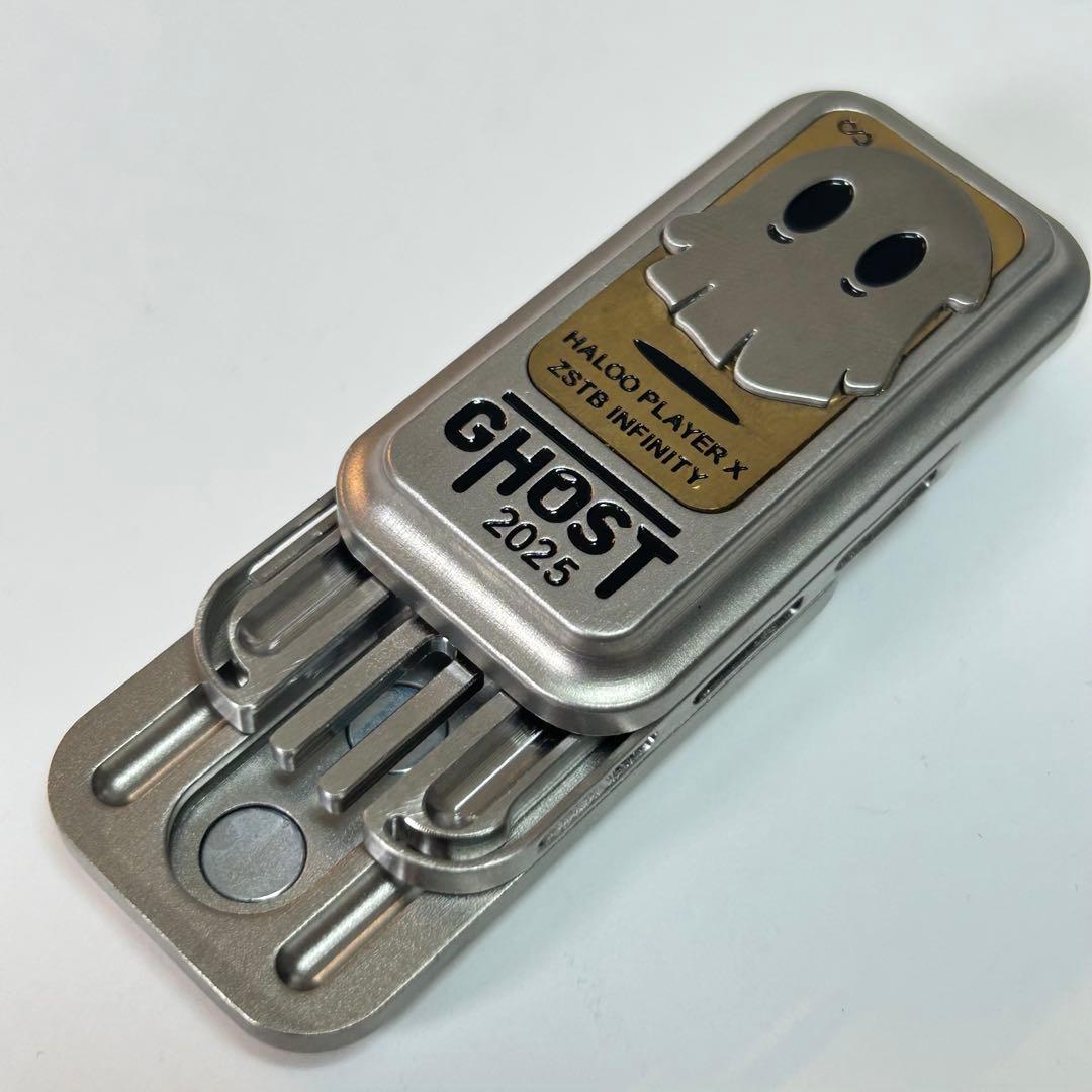 音叉内蔵！ ゴースト2025 フィジェットトイ EDC ハンドスピナー - メルカリ