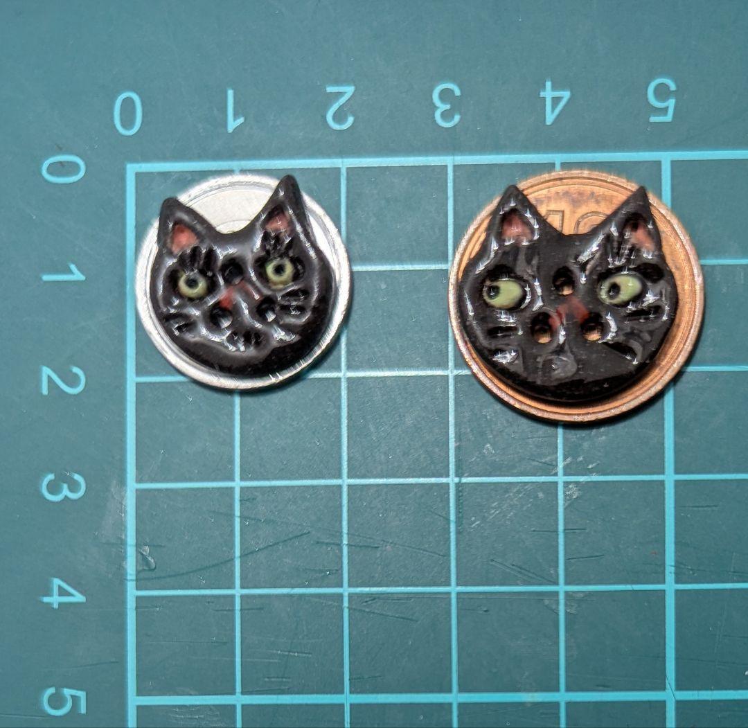 nago 猫のボタン