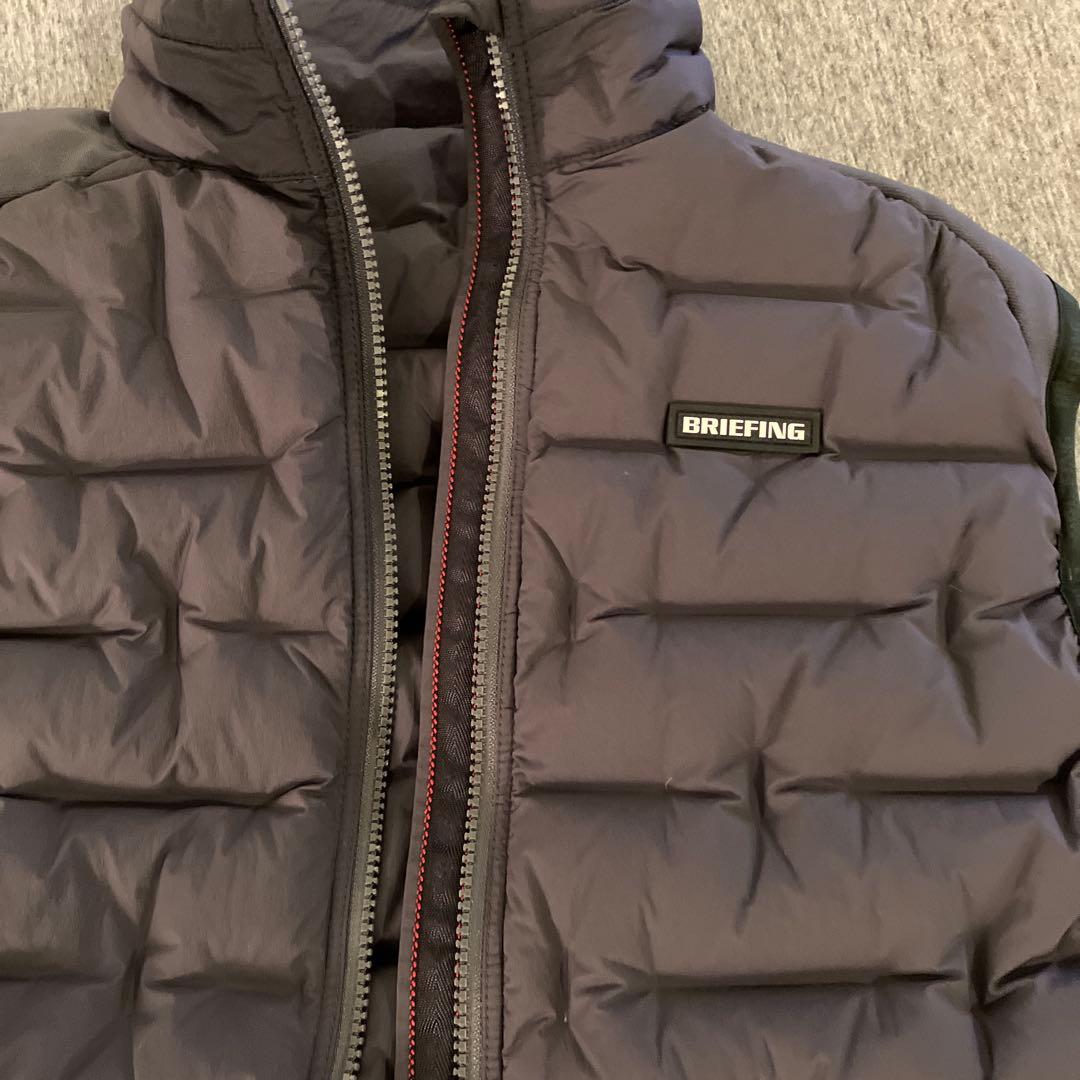 ね*だ様 BRIEFING ダウンベスト グレー