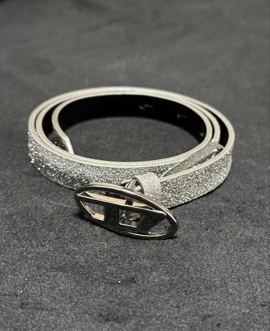 diesel シルバー ベルト