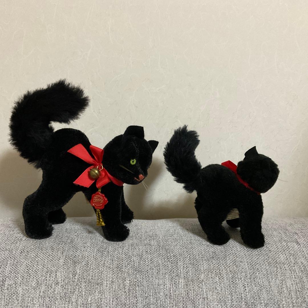 vintage】ヘルマン ミニブラックキャット アンティーク コレクション