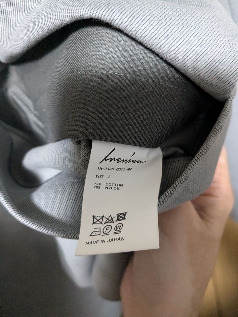 ハ*ン様 【irenisa】リバーシブルハーフコート　美品【サイズ2】