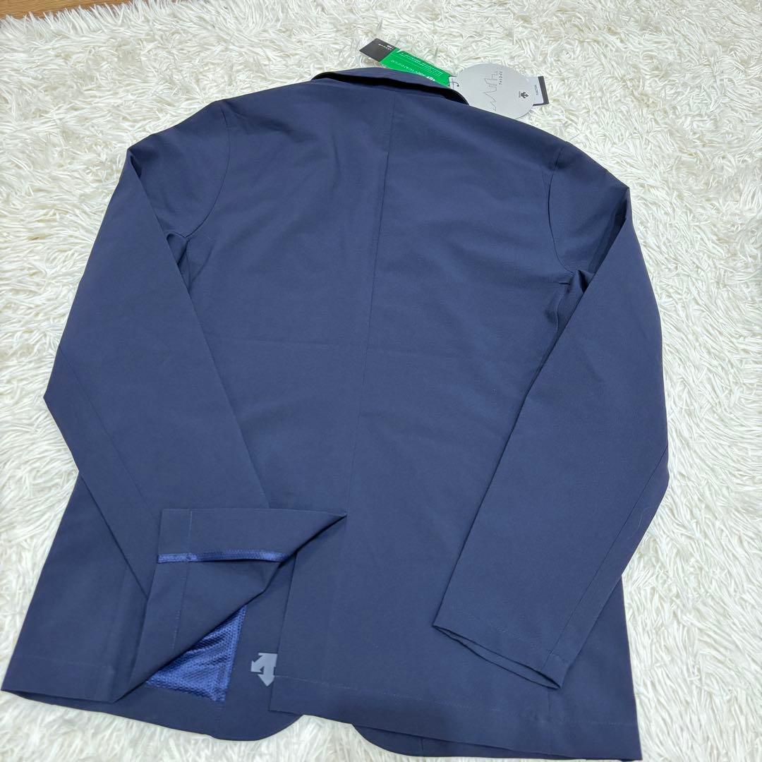 新品　デサント スーツ 上下セット　ジャケット パンツ　ビジネス　ゴルフ　L