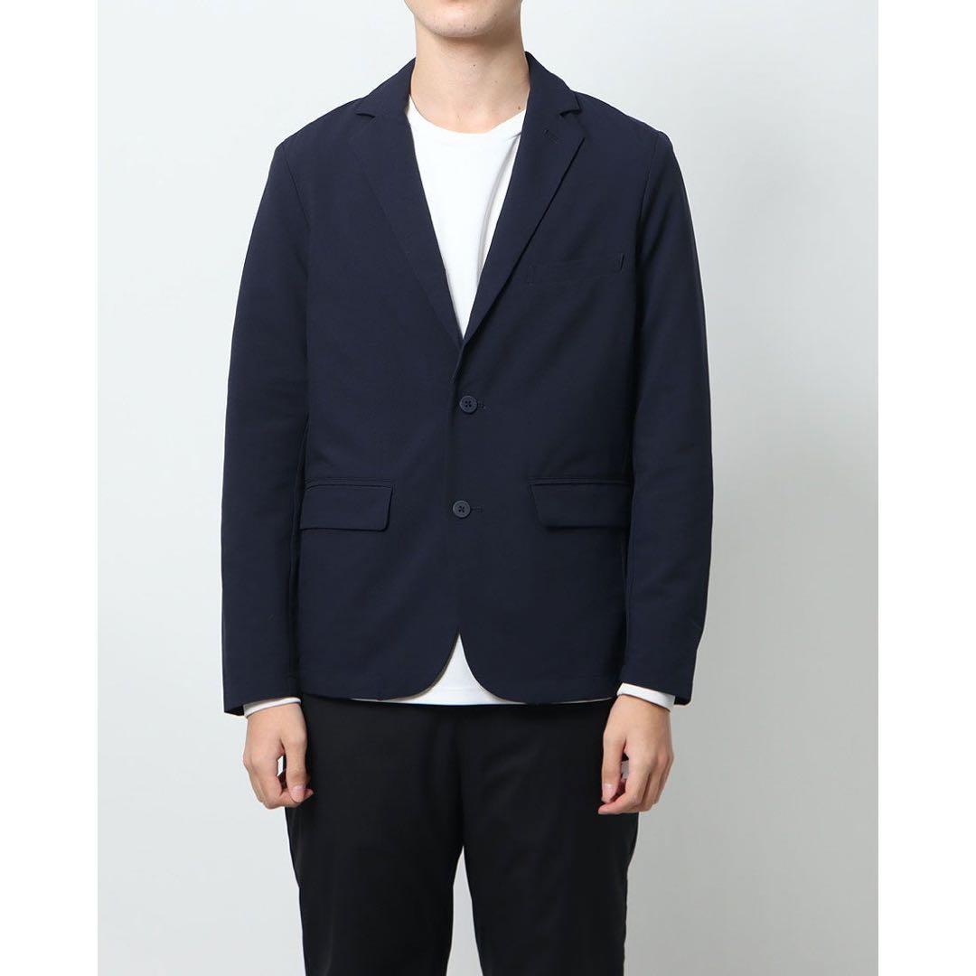 新品　デサント スーツ 上下セット　ジャケット パンツ　ビジネス　ゴルフ　L