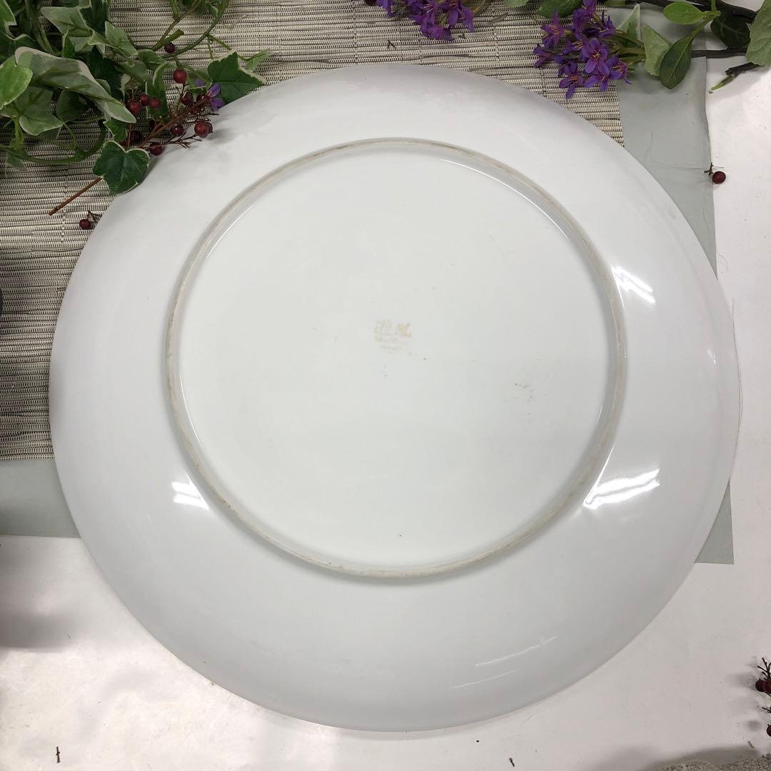 強化磁器　中華食器　遊鳳40.5cm丸大皿