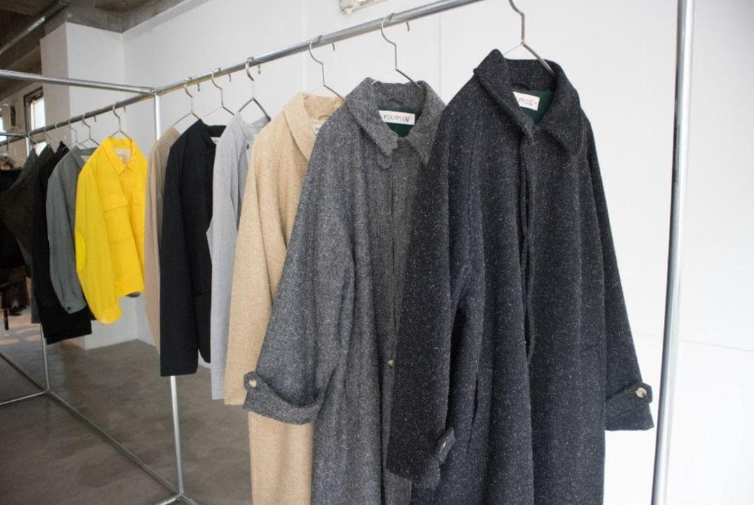 レア］18AW 初期 POLYPLOID ポリプロイド ウールコート サイズ4