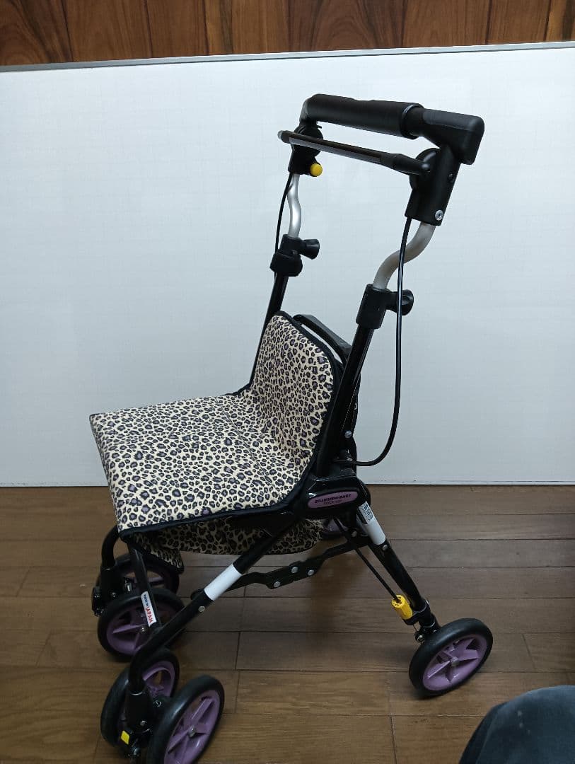 手押し車シルバーカー 軽量アルミフレーム