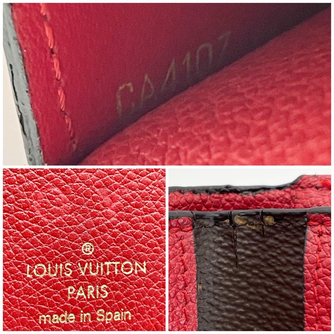 コンルイヴィトン　ポルトフォイユ　パラス　コンパクト モノグラム　2つ折り