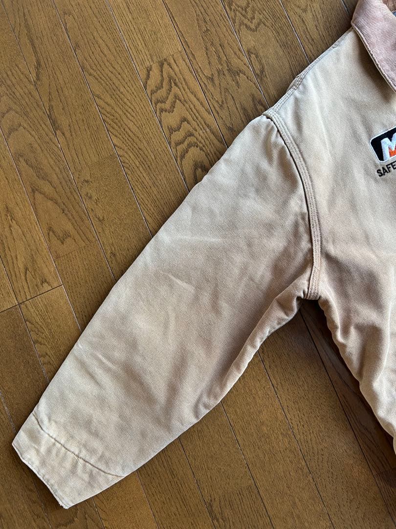 90〜00s カーハート デトロイトジャケット L相当 ベージュ