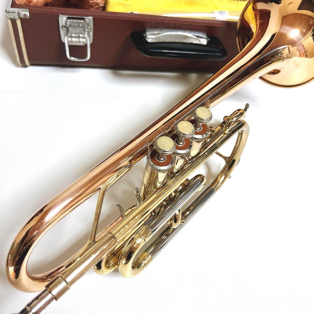 【極美品】　YAMAHA コルネット　YCR-334 赤ベル　吹奏楽　管楽器