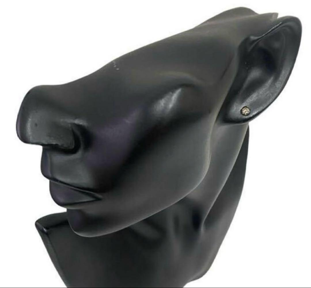 蝶*々様 K10YG 10金 ダイヤモンド0.238ct 片耳スタッドピアス ダ