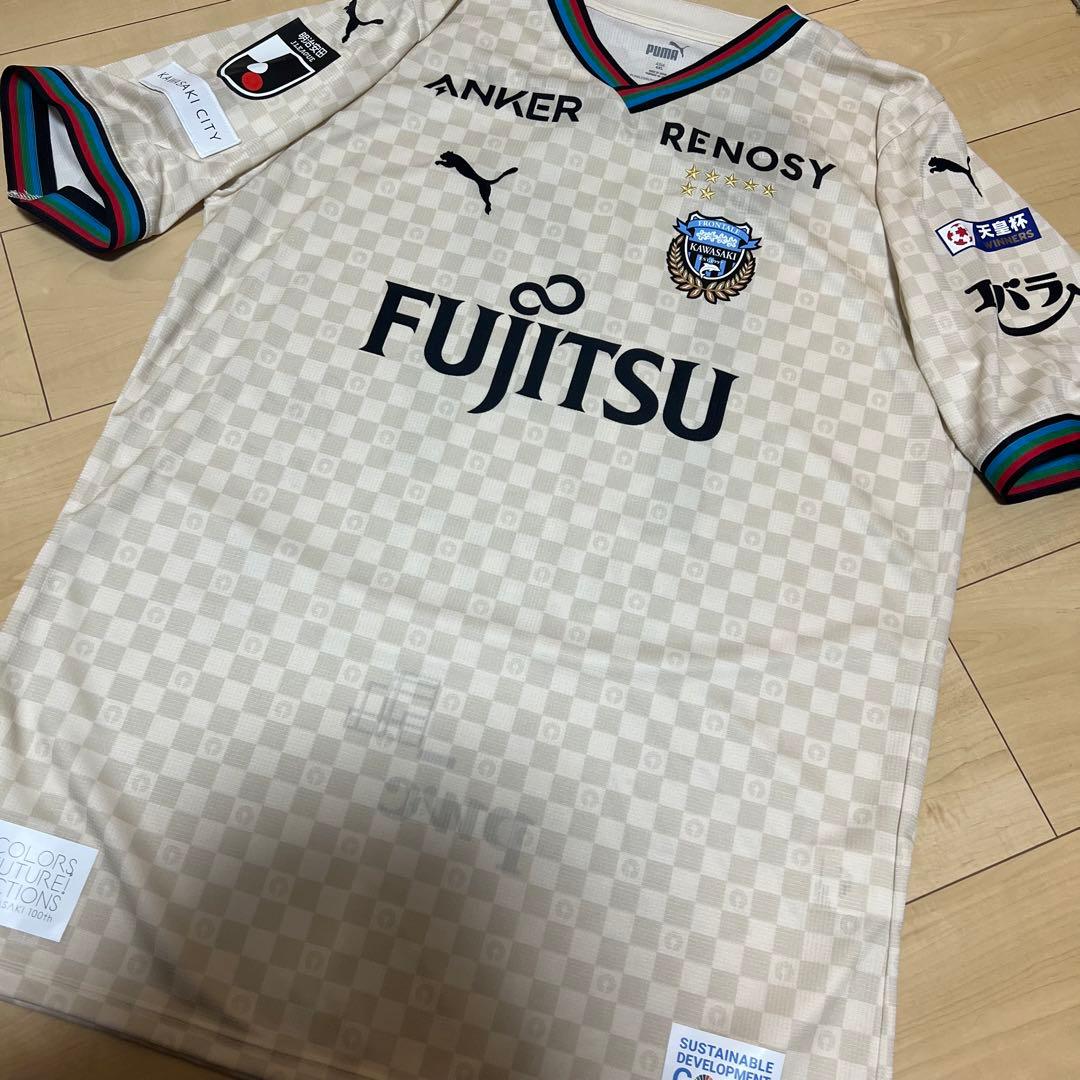 【新品未使用タグ付き】正規品2024川崎フロンターレ No.14脇坂泰斗AWAY