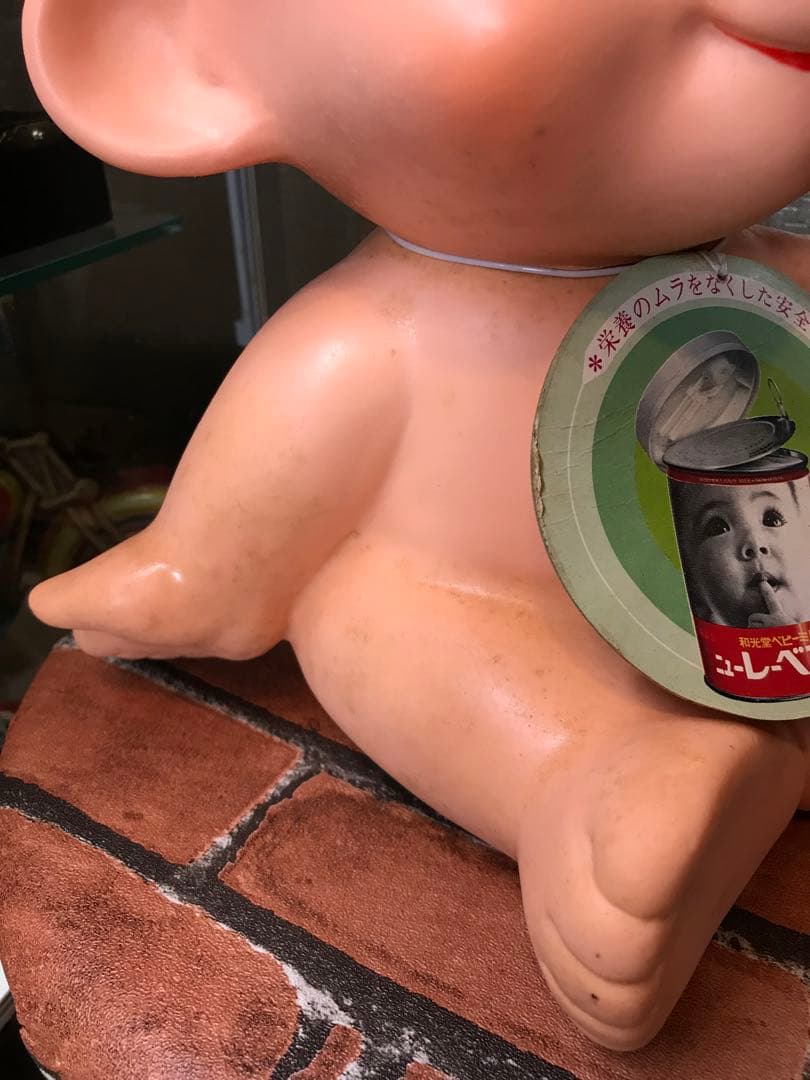 昭和 レトロ 和光堂 ワコちゃん カウンター ソフビ 人形 置物 レトロ雑貨