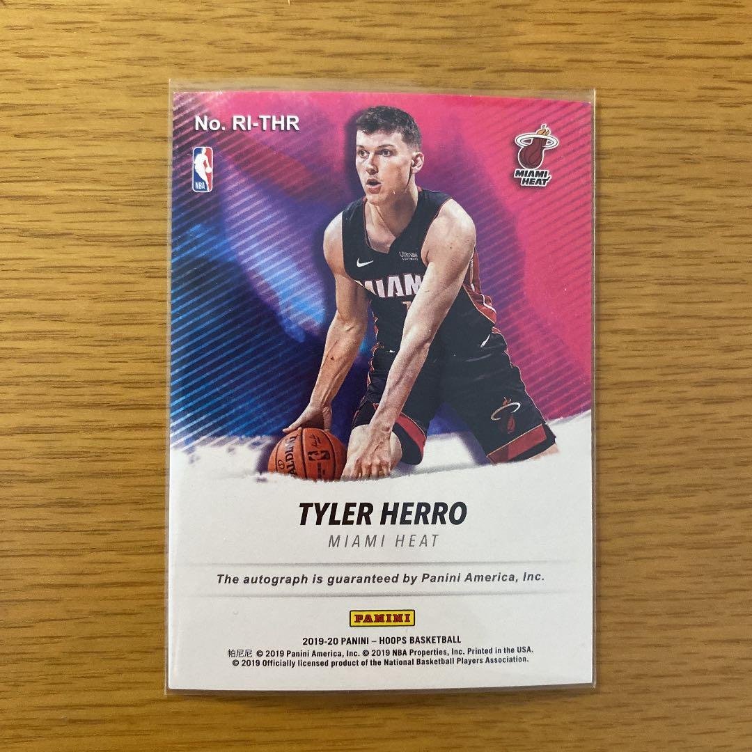 NBAタイラーヒーロー RC 直筆サイン入りトレカ カード
