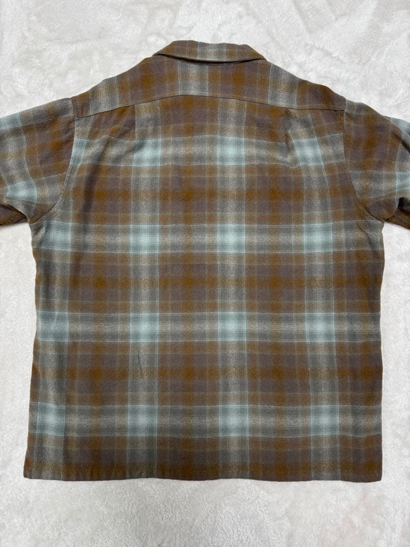 a*h様 スペシャル 50s PENDLETON オンブレ ボードシャツ ターコ