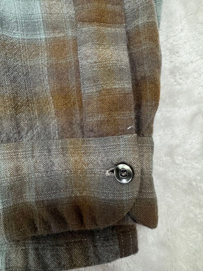 a*h様 スペシャル 50s PENDLETON オンブレ ボードシャツ ターコ