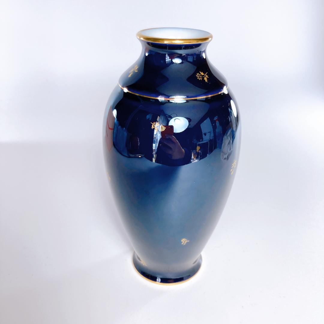 SEVRES セーブル 花瓶 クラウデッドブルー フラワーベース |3076|