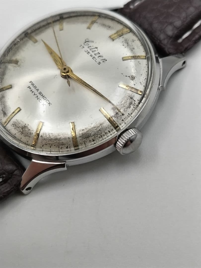 Citizen 手巻き時計 PARA-SHOCK PHYNOXアンティークOH済 - メルカリ