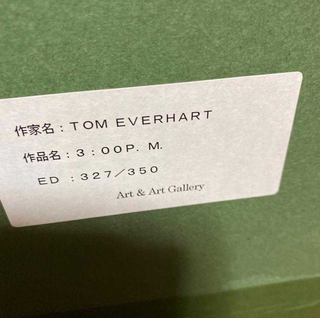 トム エバハート 3：00PM リトグラフ327/350 - メルカリ