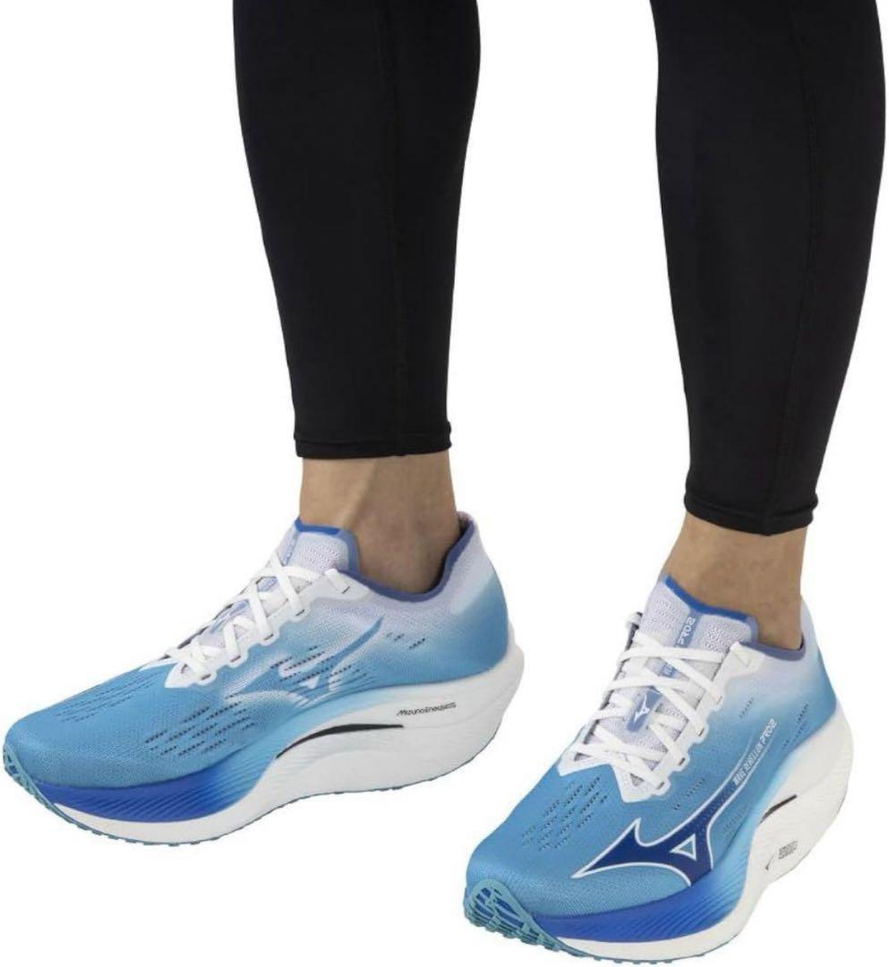 土日限定値下　ミズノ ランニングシューズ ウエーブリベリオン 28.0cm