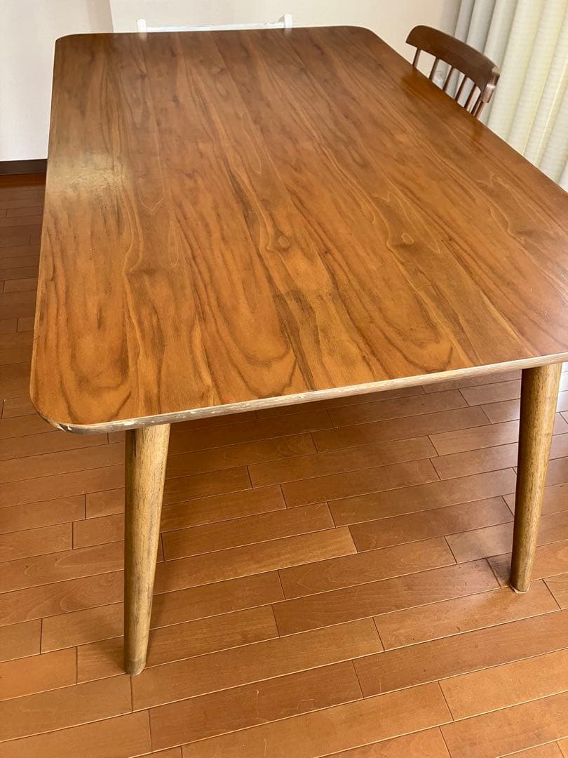 2月15日まで⭐️NOCE ブラウン木製ダイニングテーブル ウォールナット