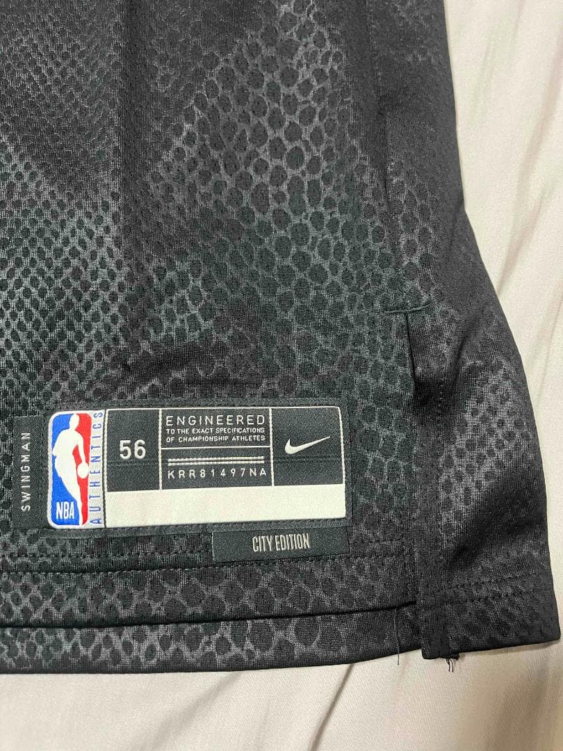 2XL コービー ブライアント スウィングマンジャージ シティエディション