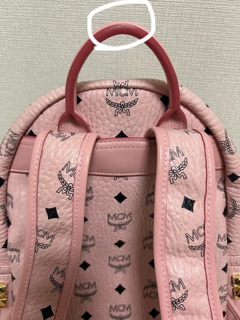 MCM リュック ピンク