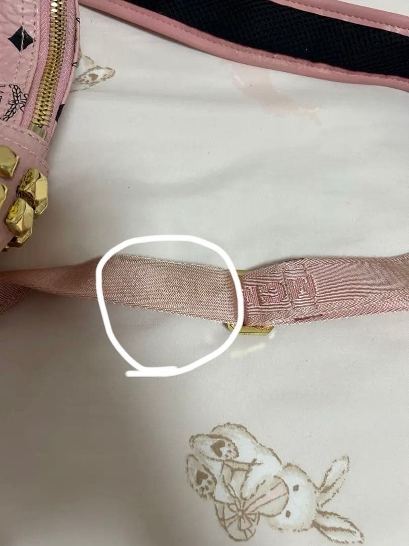 MCM リュック ピンク