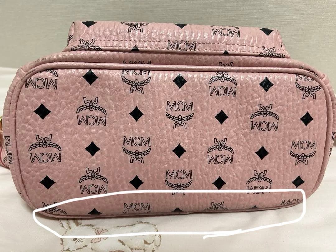 MCM リュック ピンク