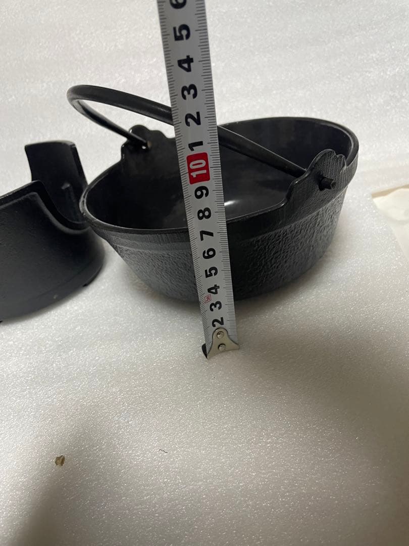 未使用　イシガキ　鋳鉄鍋 やまが鍋17cm &コンロ4点セット