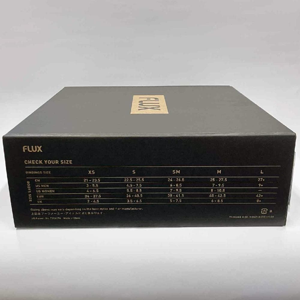 【新品】24-25 FLUX GS size SM フラックス ビンディング