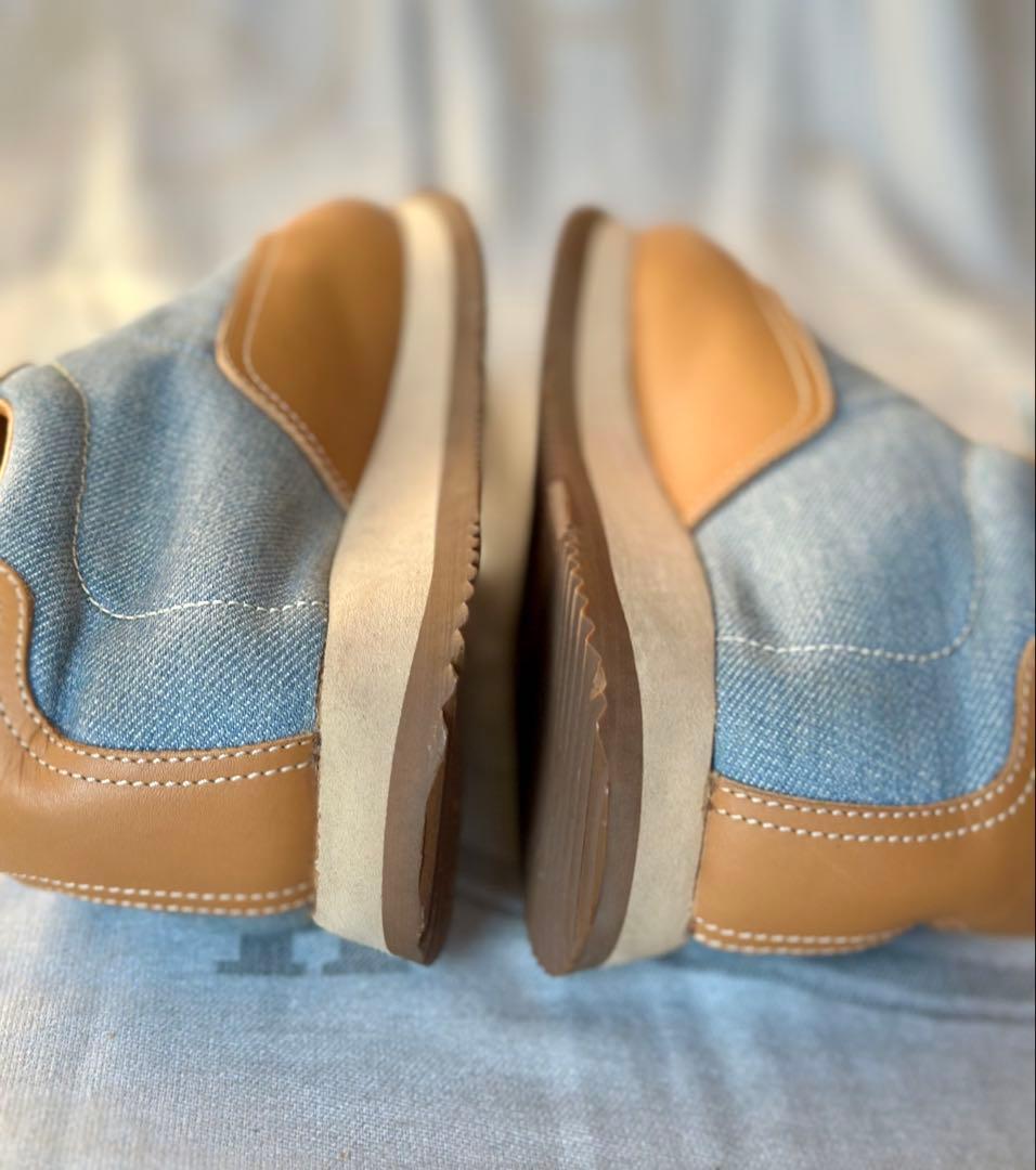 【ほぼ未使用】HERMES エルメス クイック スニーカー H11983