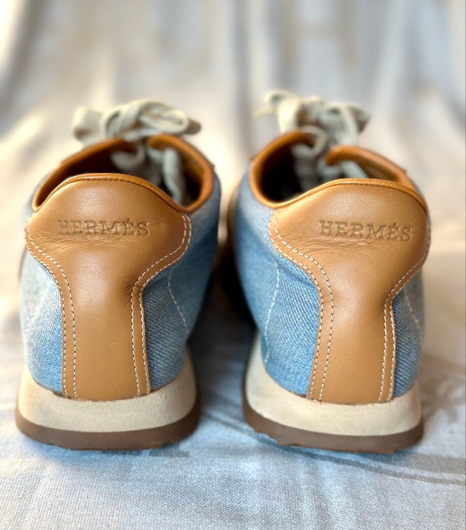 【ほぼ未使用】HERMES エルメス クイック スニーカー H11983