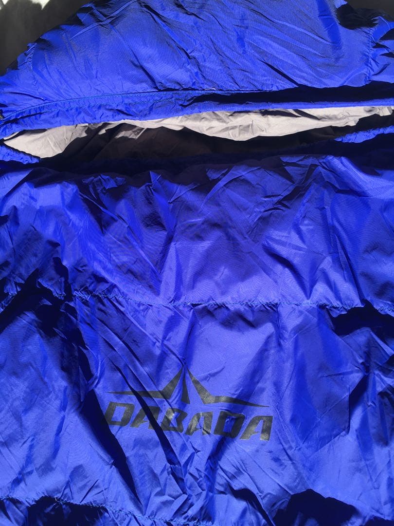 推奨-25度まで】DABADA ダウン 寝袋 マミー型 シュラフ