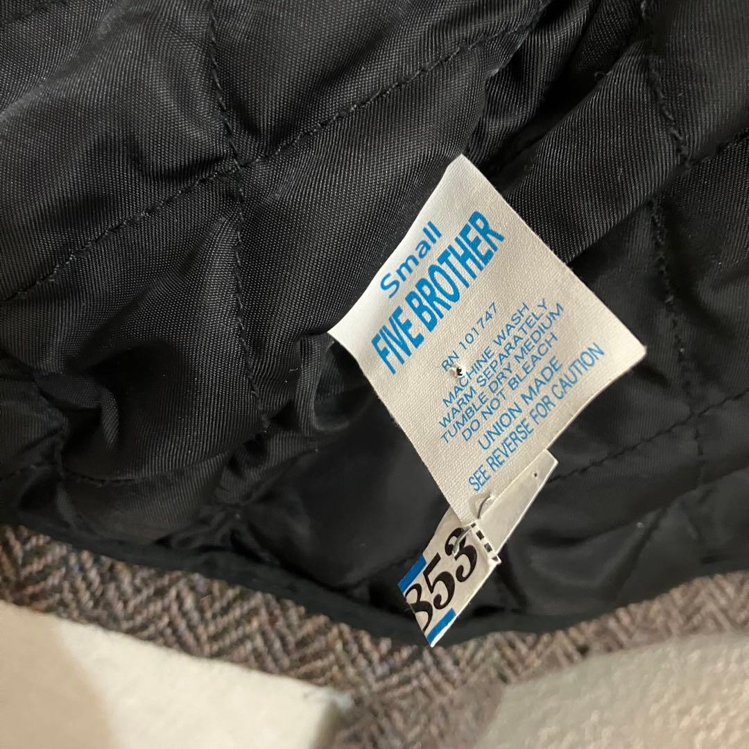 レア ファイブブラザー BACKDROP Harris Tweedトリプルコラボ