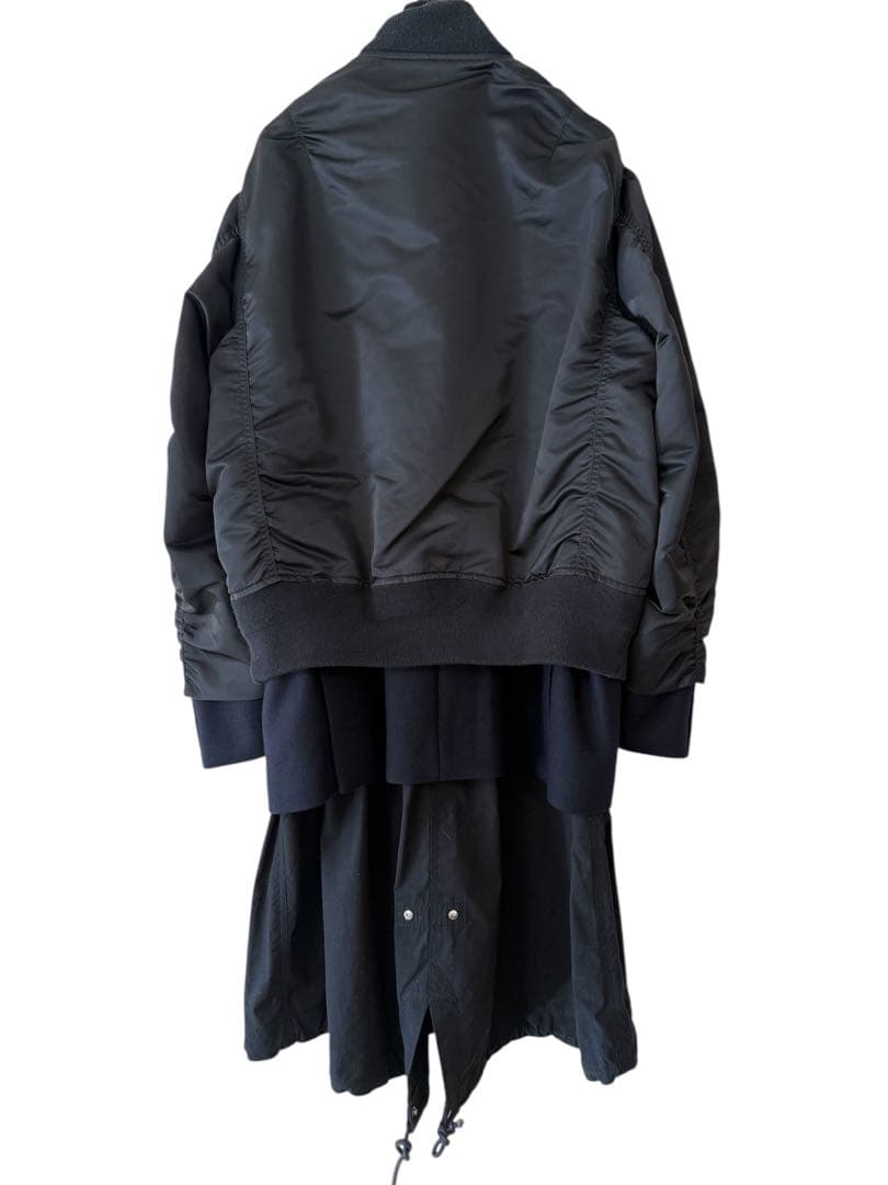 Sacaiドッキングコートオーバーサイズ 最終値下げ‼️ - メルカリ