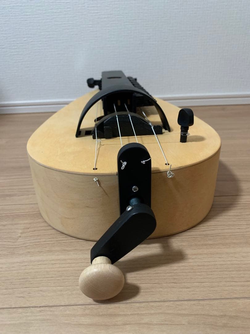 ハーディ・ガーディ hurdy gurdy ヨーロッパ　手作り古楽器 民族楽器
