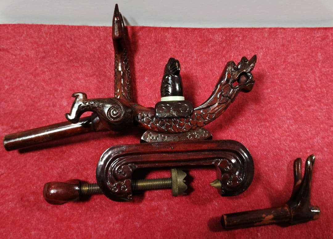 ヘラブナ釣り★幸運の龍万力★竿枕★224