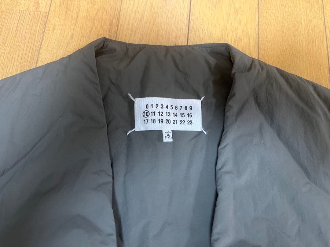 Maison Margiela ノーカラー中綿ジャケット